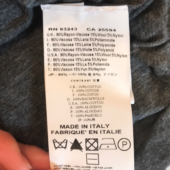 Charcoal Gray Diesel Black Gold Mini Dress - Picture 14 of 16